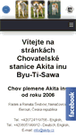 Mobile Screenshot of akity.cz